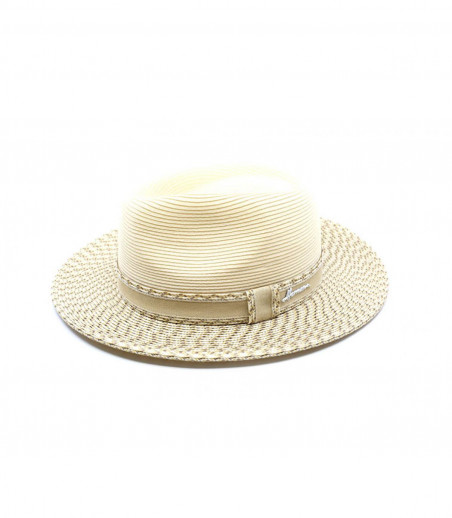 fedora blanc déperlant